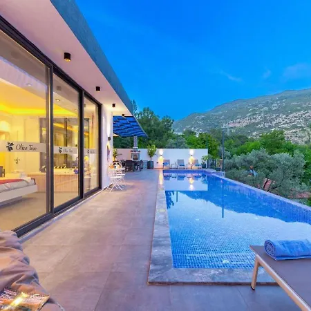 İslamlar 2 Bedroom Secluded With Private Pool Hot Tub Kalkan