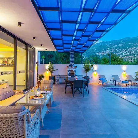 İslamlar 2 Bedroom Secluded With Private Pool Hot Tub Kalkan